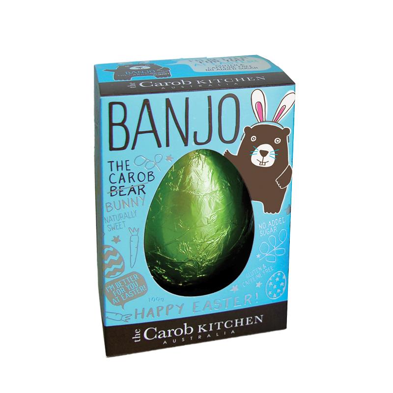 Banjo The Carob Bunny | Easter Egg Green