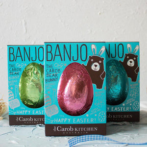 Banjo The Carob Bunny | Easter Egg Blue
