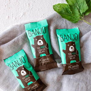 Banjo The Mint Carob Bear | 12 x 8 Packs