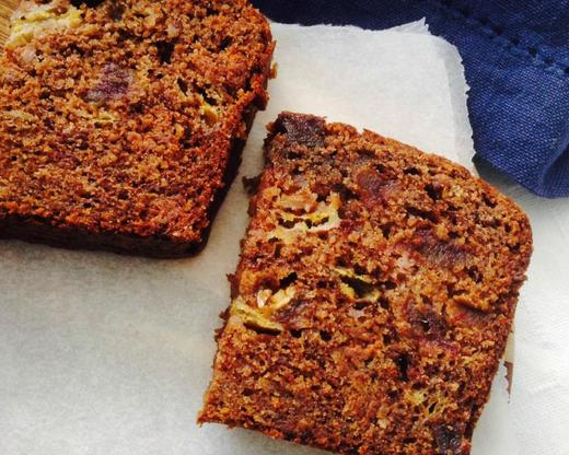 Carob Banana Loaf