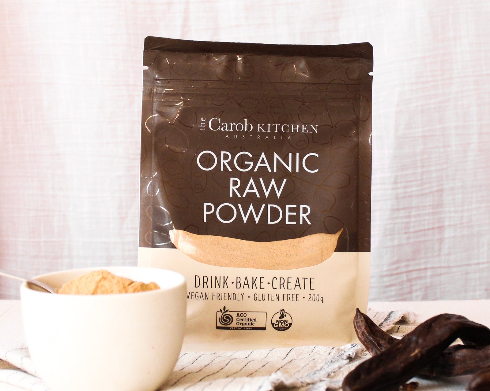 Warm Spiced Carob Milk