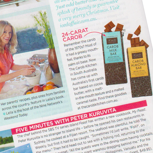 24 Carat Carob - Woman's Weekly Quick Bites